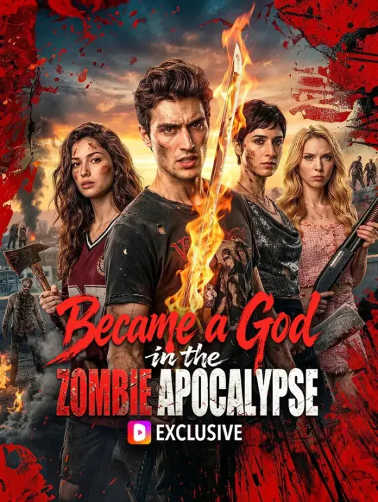 Became a God in the Zombie Apocalypse poster