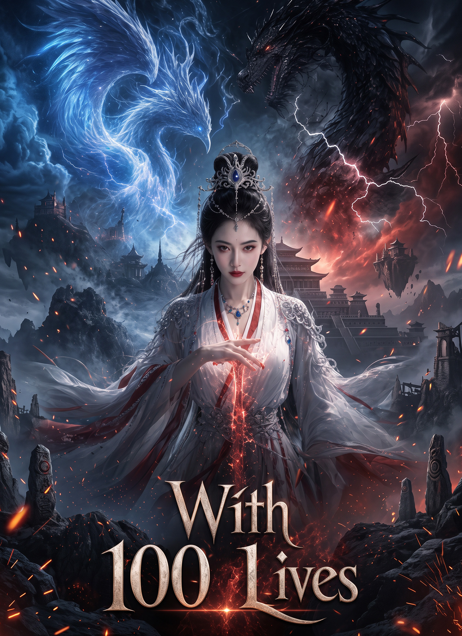 [Dubbed] With 100 Lives poster