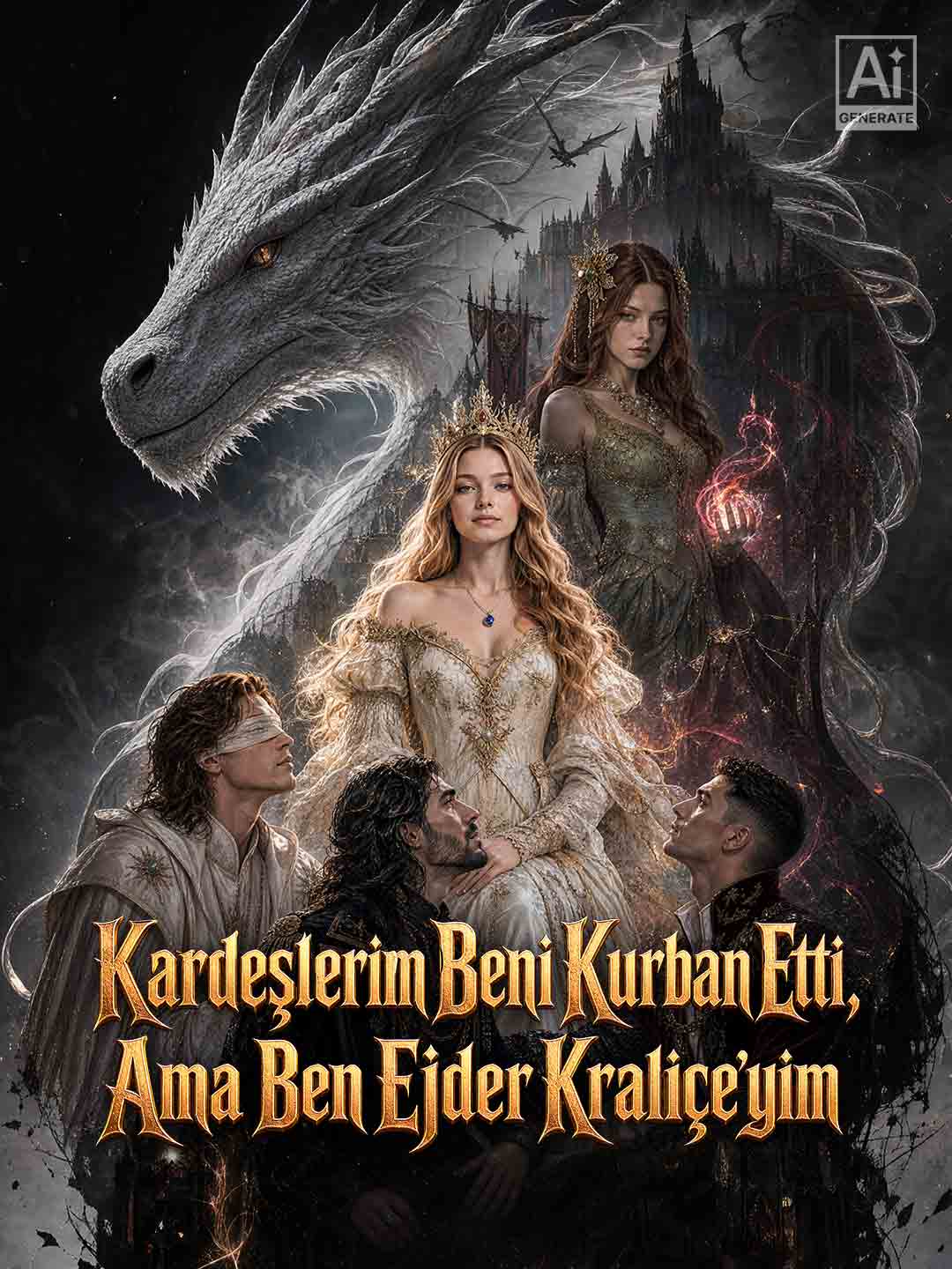 Kardeşlerim Beni Kurban Etti, Ama Ben Ejder Kraliçe'yim poster
