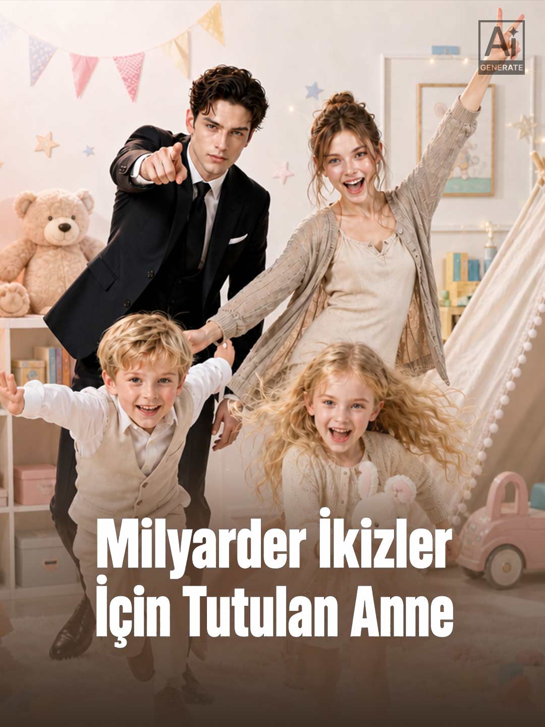 Milyarder İkizler İçin Tutulan Anne poster
