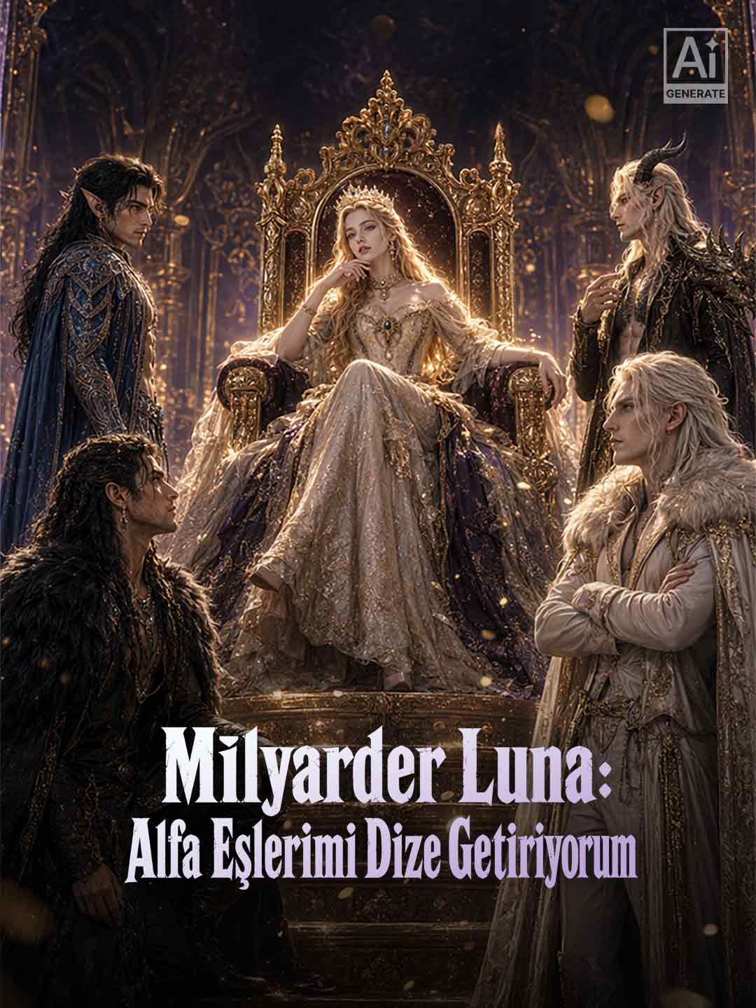 Milyarder Luna: Alfa Eşlerimi Dize Getiriyorum poster
