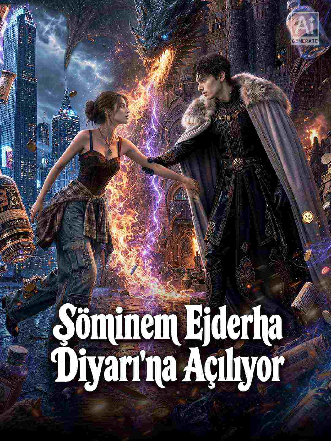 Şöminem Ejderha Diyarı'na Açılıyor poster