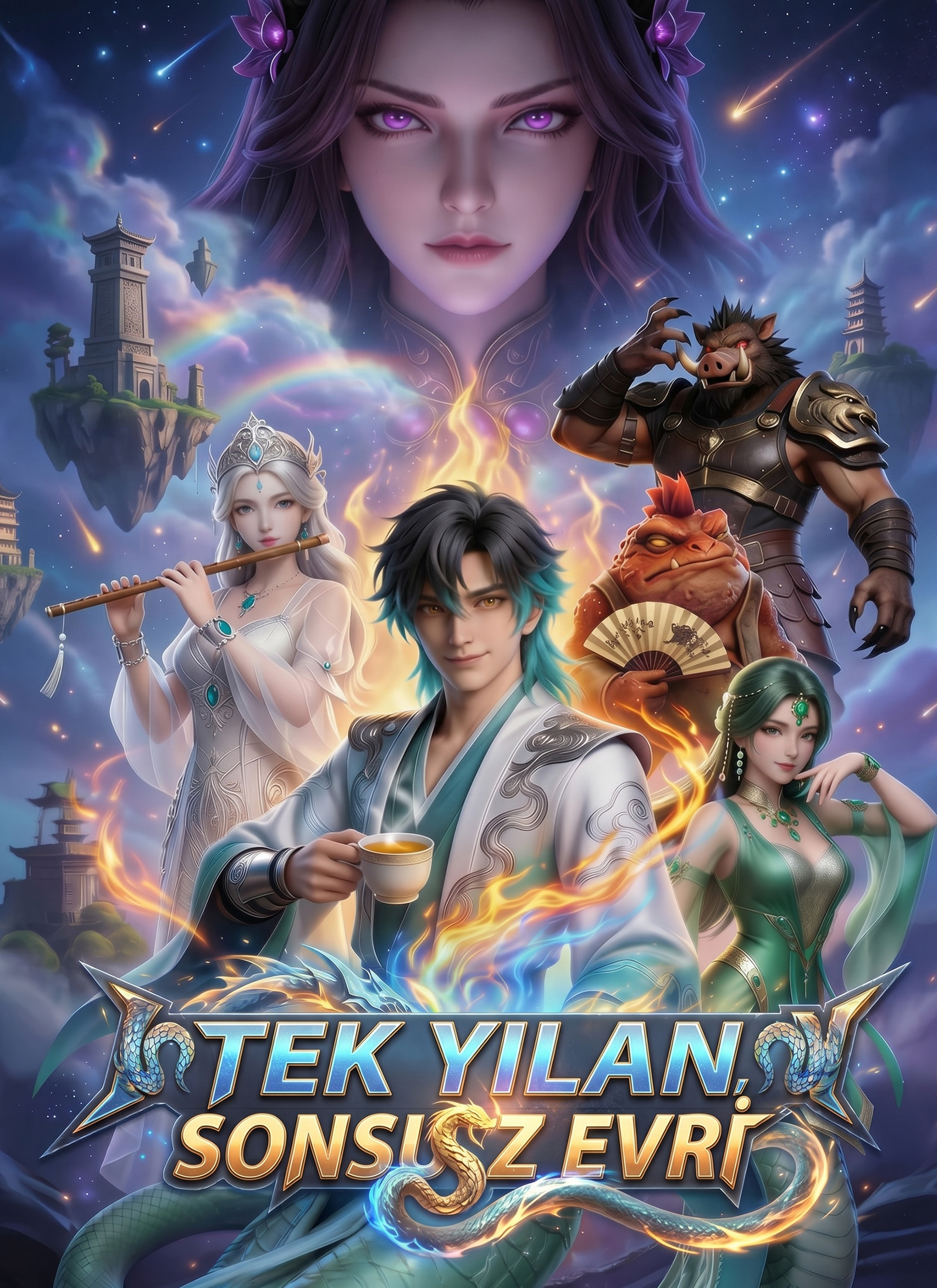 Tek Yılan, Sonsuz Evri poster