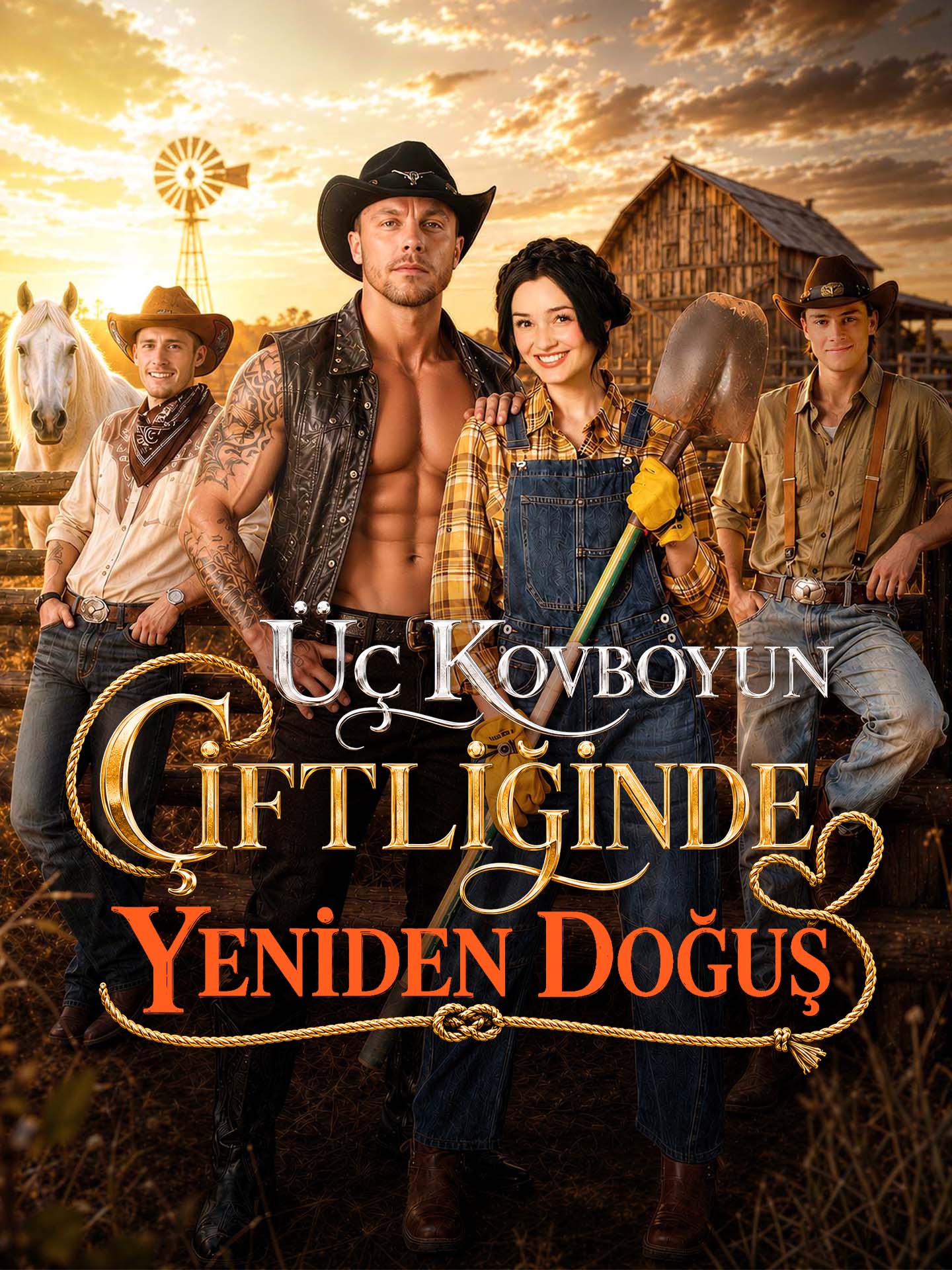 Üç Kovboyun Çiftliğinde Yeniden Doğuş poster